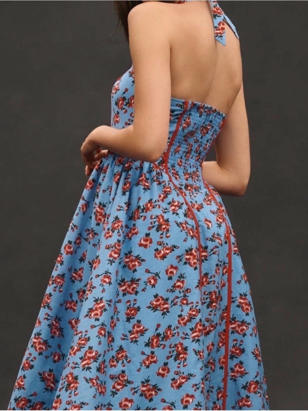Anthropologie Midi Dress NWT - Picture 3 of 8